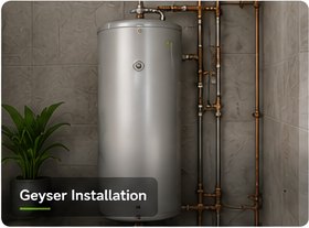 Geyser installation